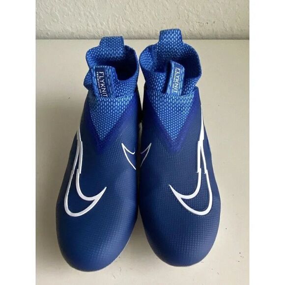 Nike Alpha Menace Elite 3 Flyknit Football Cleats Royal Blue CT6648-414 Men’s 8 - Picture 2 of 11